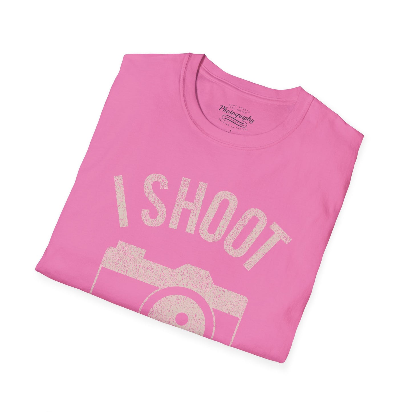 0028. I Shoot In RAW Unisex T-Shirt
