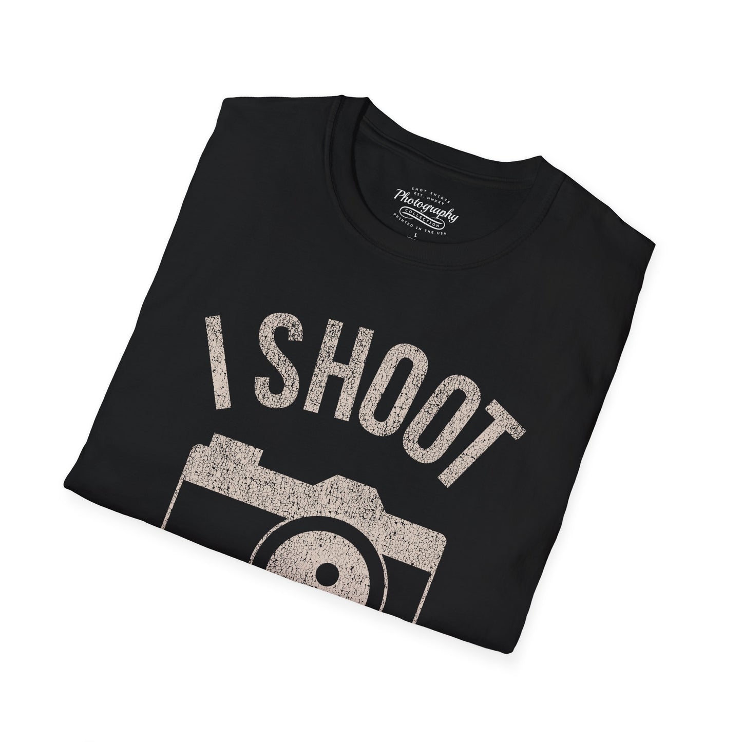 0028. I Shoot In RAW Unisex T-Shirt