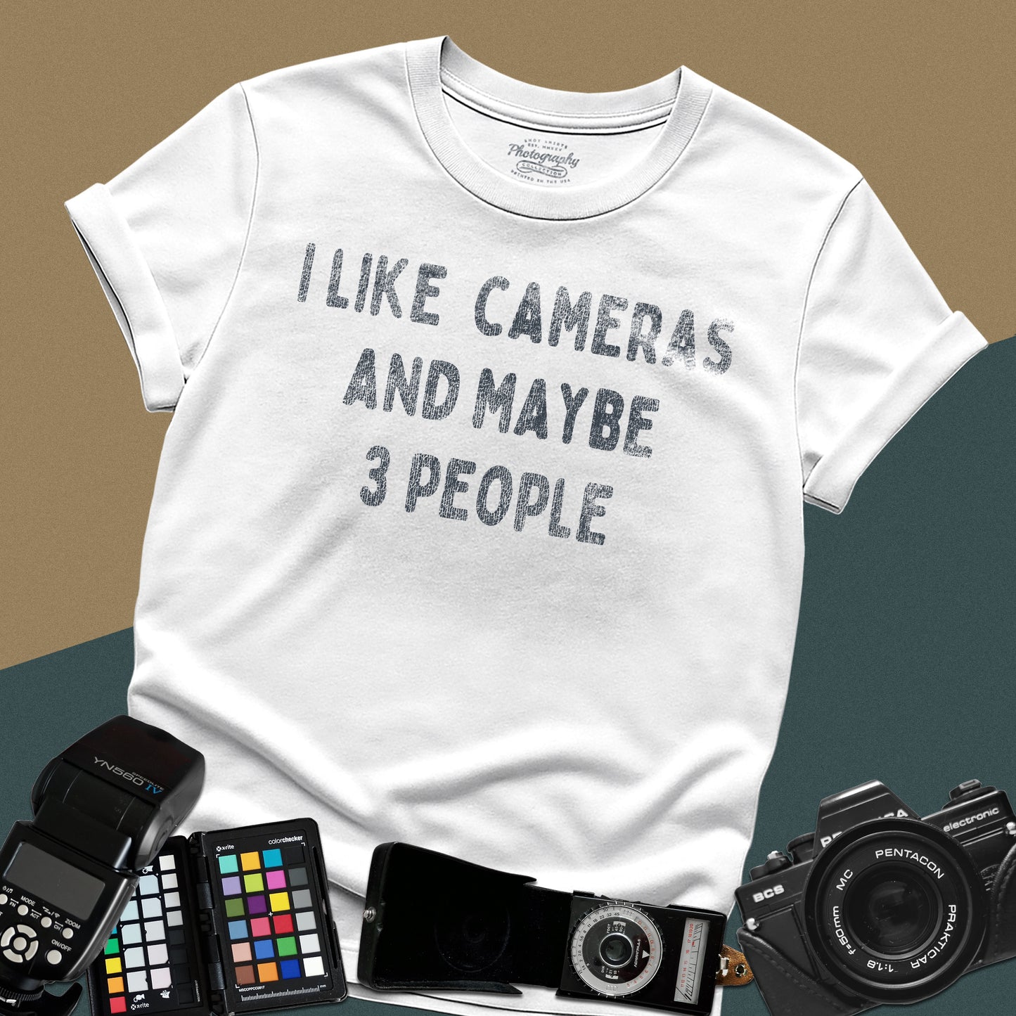 I Like Cameras And Maybe 3 people TShirt