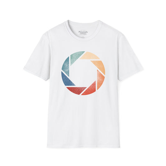 0018. Colorful Aperture Unisex T-Shirt
