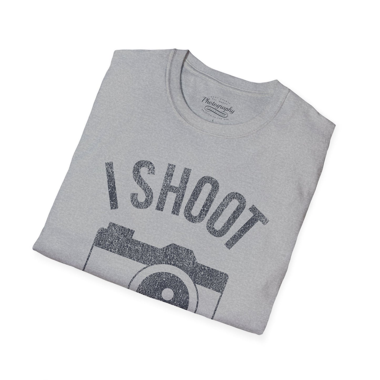 0028. I Shoot In RAW Unisex T-Shirt