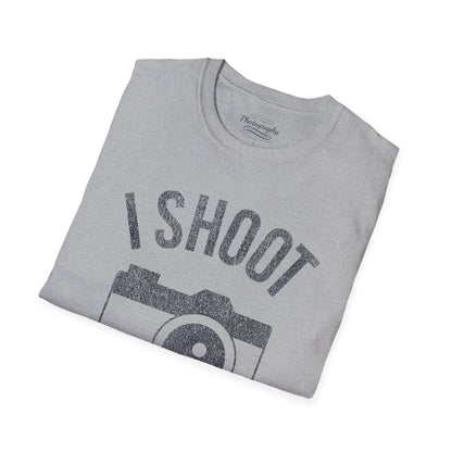 0028. I Shoot In RAW Unisex T-Shirt