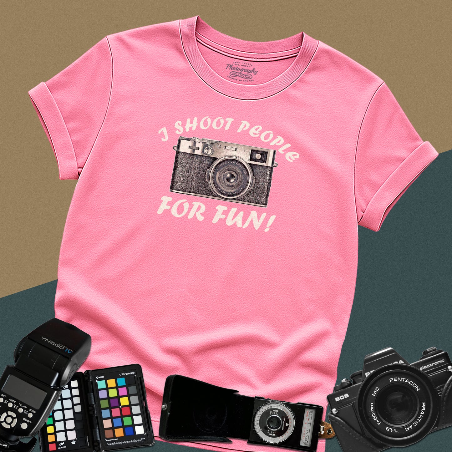 0015. I Shoot People For Fun! Unisex T-Shirt