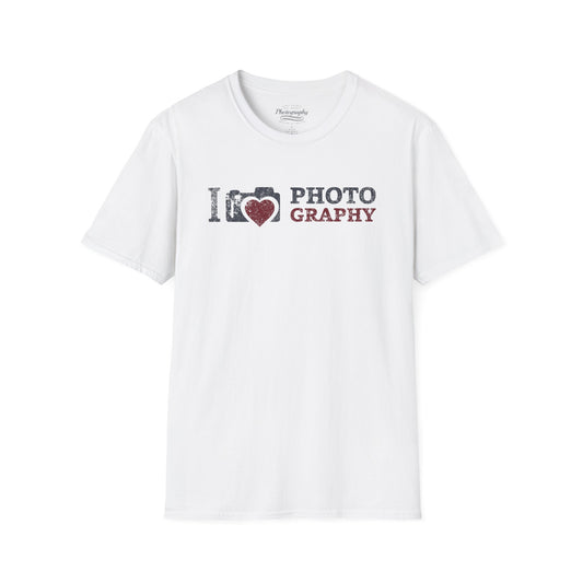 0039. I Love Photography Unisex T-Shirt