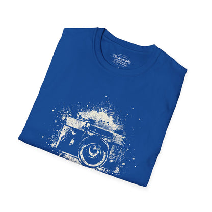 0016. Watercolor Painted Camera Unisex T-Shirt