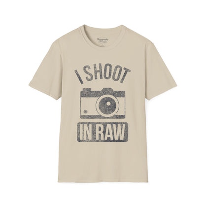 0028. I Shoot In RAW Unisex T-Shirt