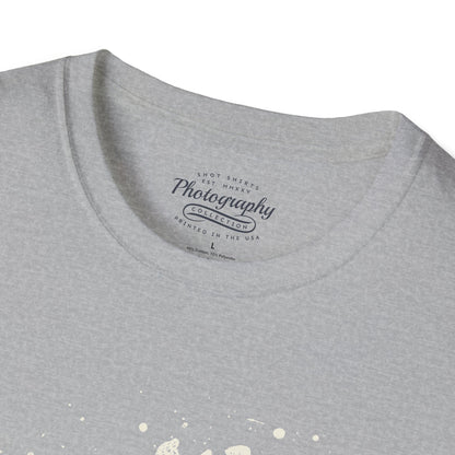0019. Watercolor Painted Photo Camera Unisex T-Shirt