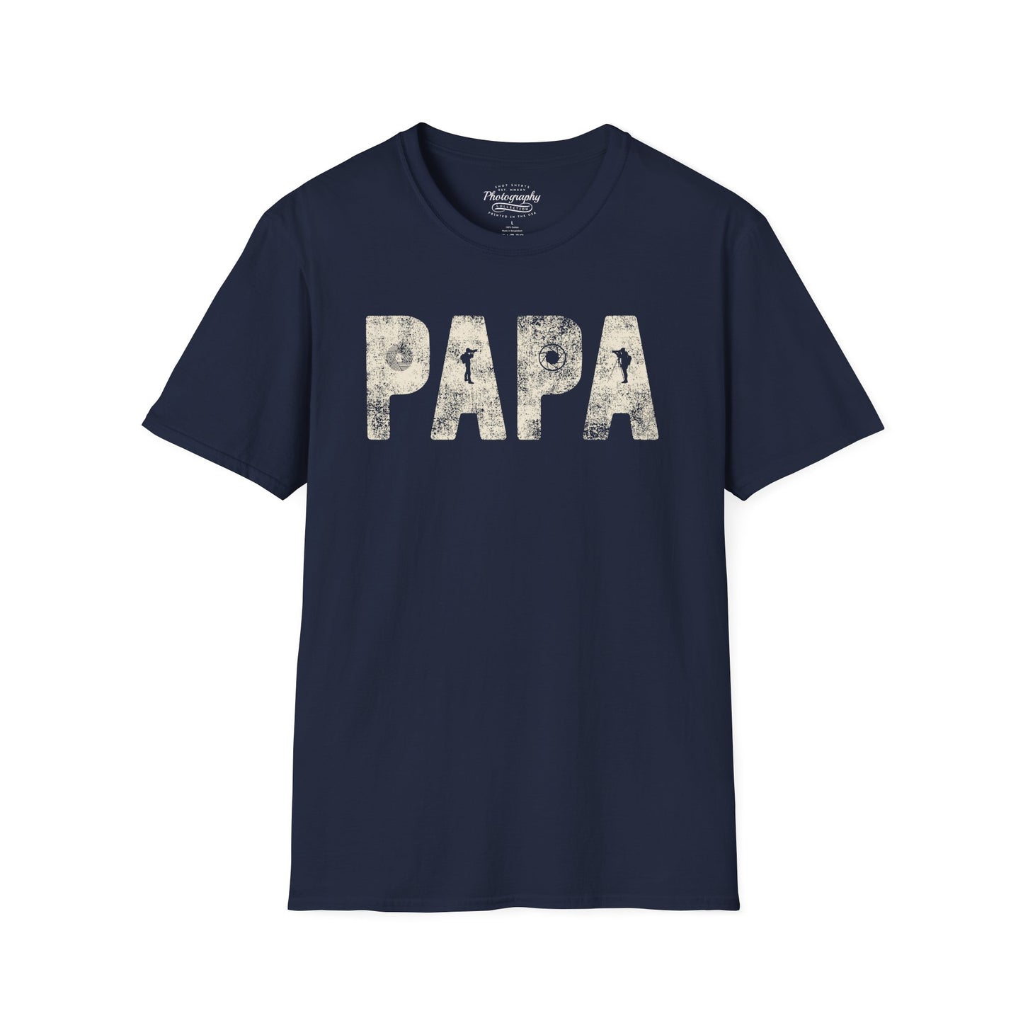 0033. Papa Photographer Unisex T-Shirt