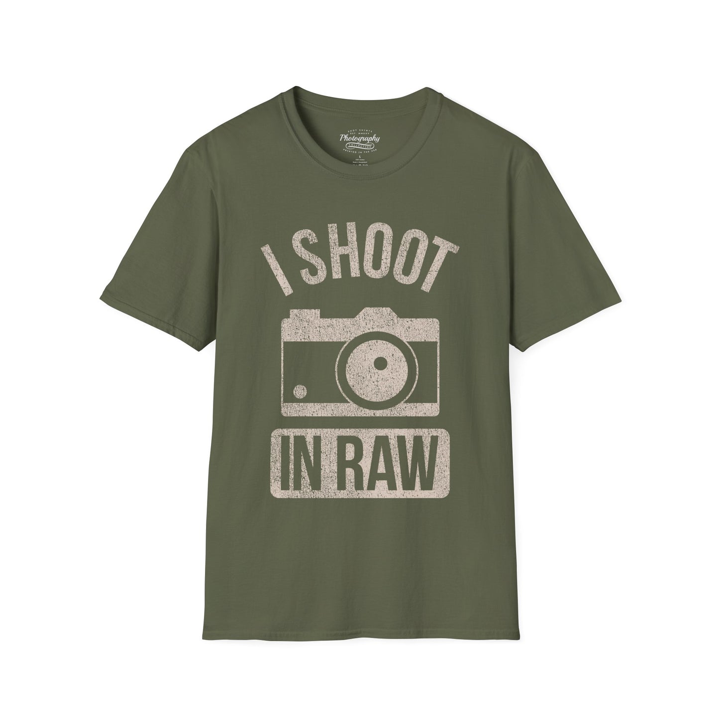 0028. I Shoot In RAW Unisex T-Shirt