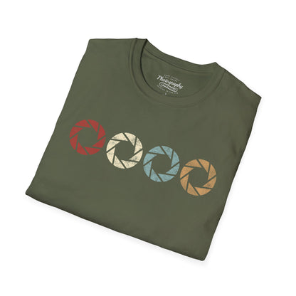 0022. Color Apertures Unisex T-Shirt