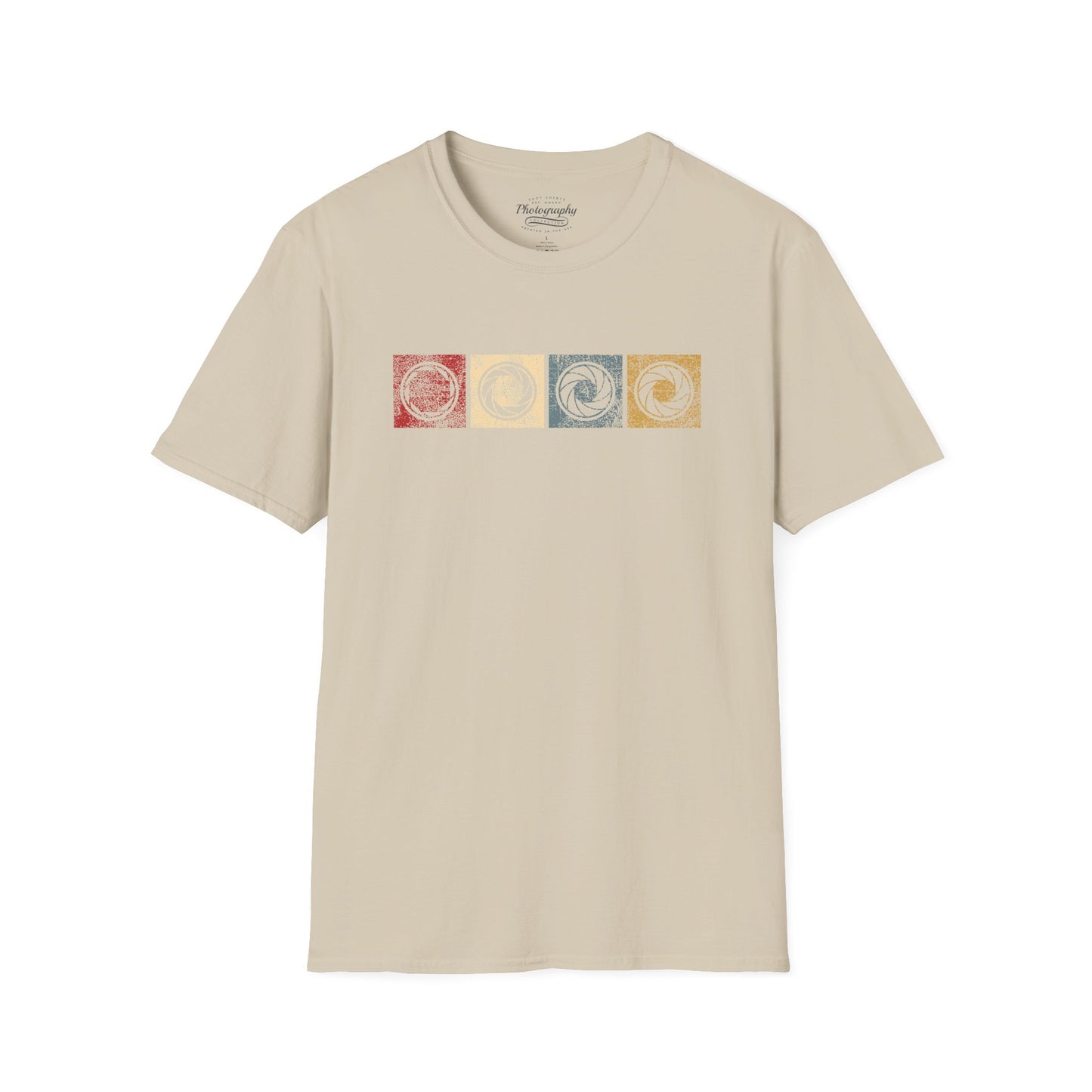 0038. Colorful Photography Apertures Unisex T-Shirt
