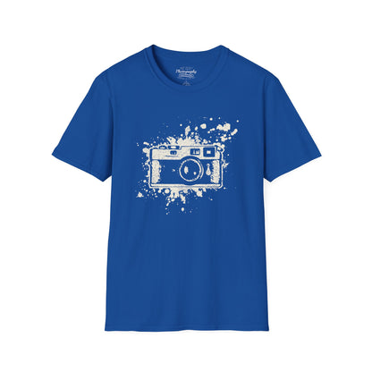 0019. Watercolor Painted Photo Camera Unisex T-Shirt