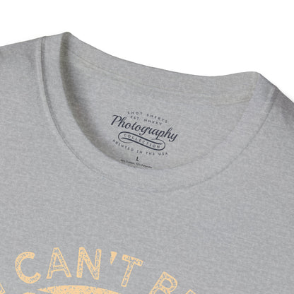0020. If I Can't Take My Camera I'm Not Going Sunset Photo Camera Unisex T-Shirt