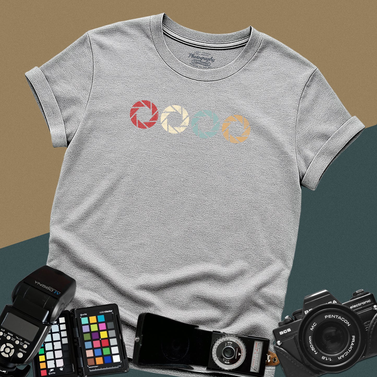 0022. Color Apertures Unisex T-Shirt