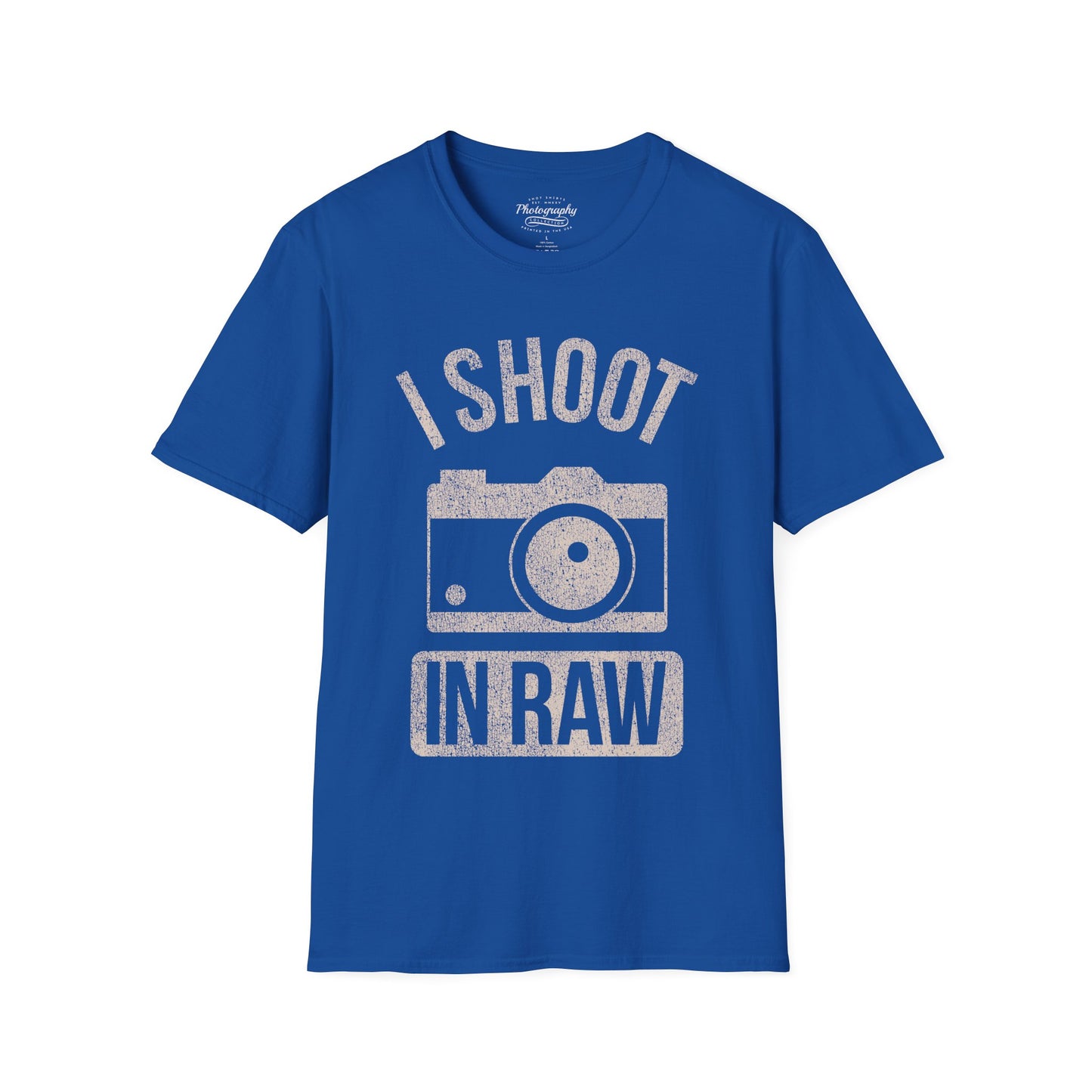 0028. I Shoot In RAW Unisex T-Shirt