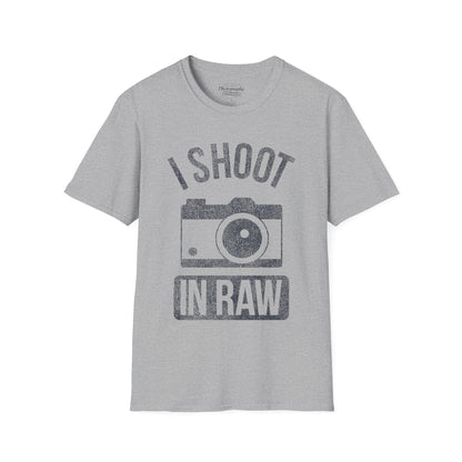 0028. I Shoot In RAW Unisex T-Shirt
