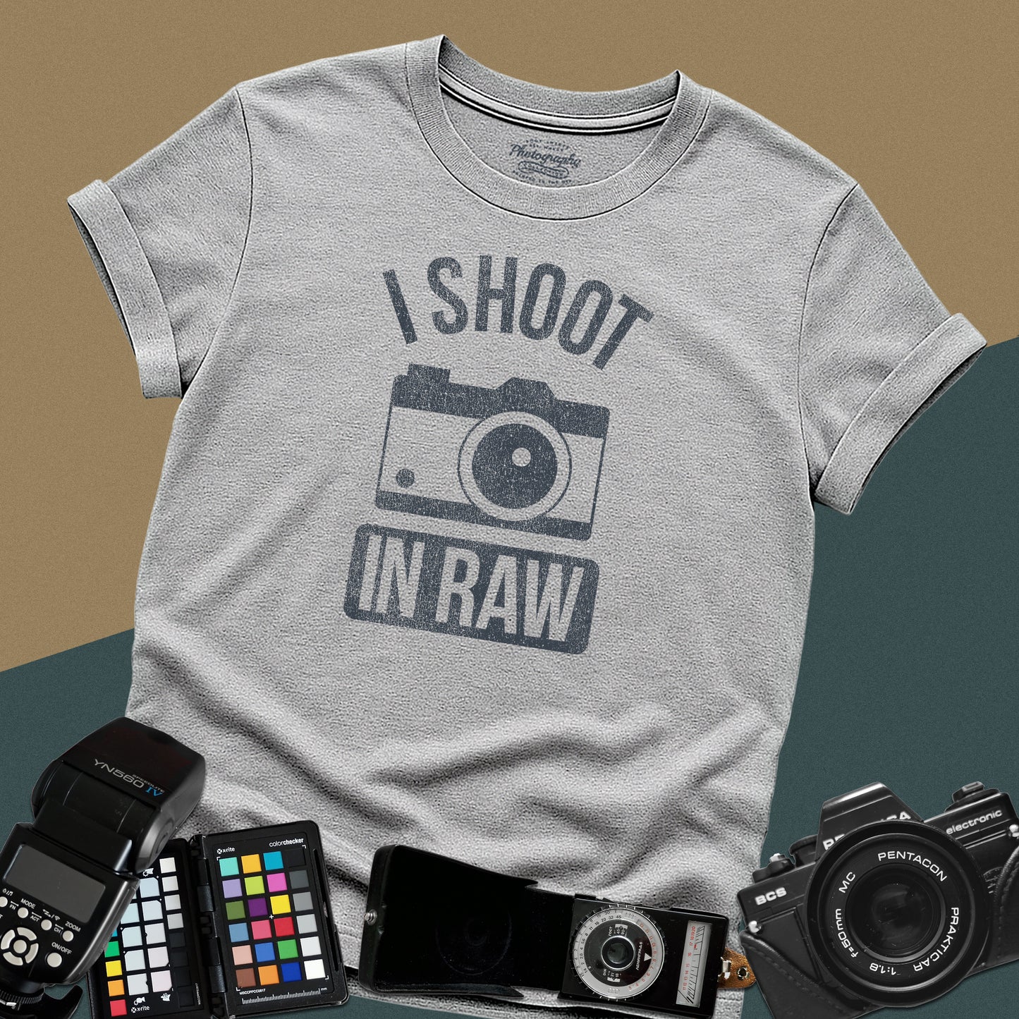 0028. I Shoot In RAW Unisex T-Shirt