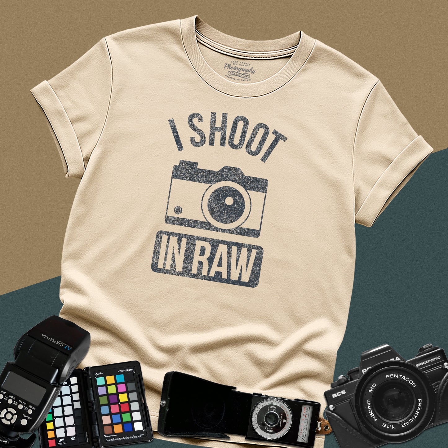 0028. I Shoot In RAW Unisex T-Shirt