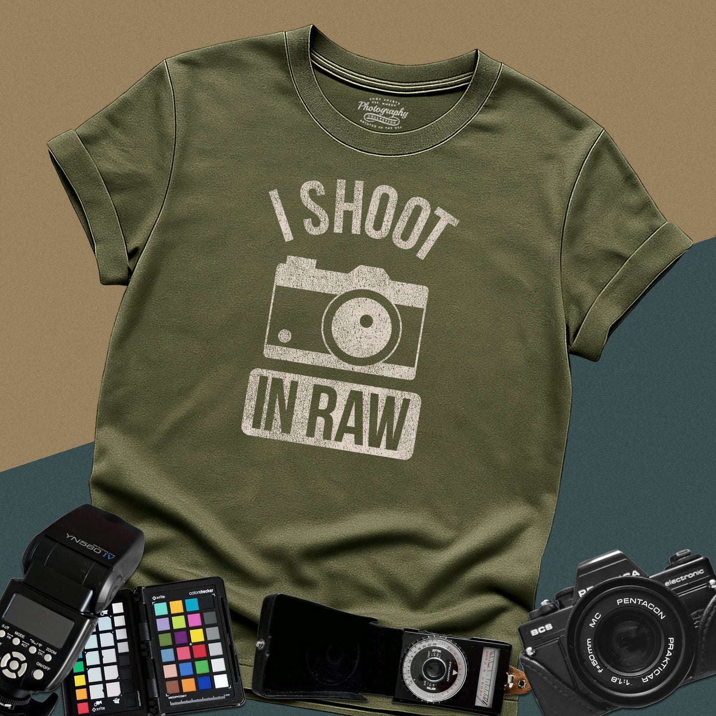 0028. I Shoot In RAW Unisex T-Shirt