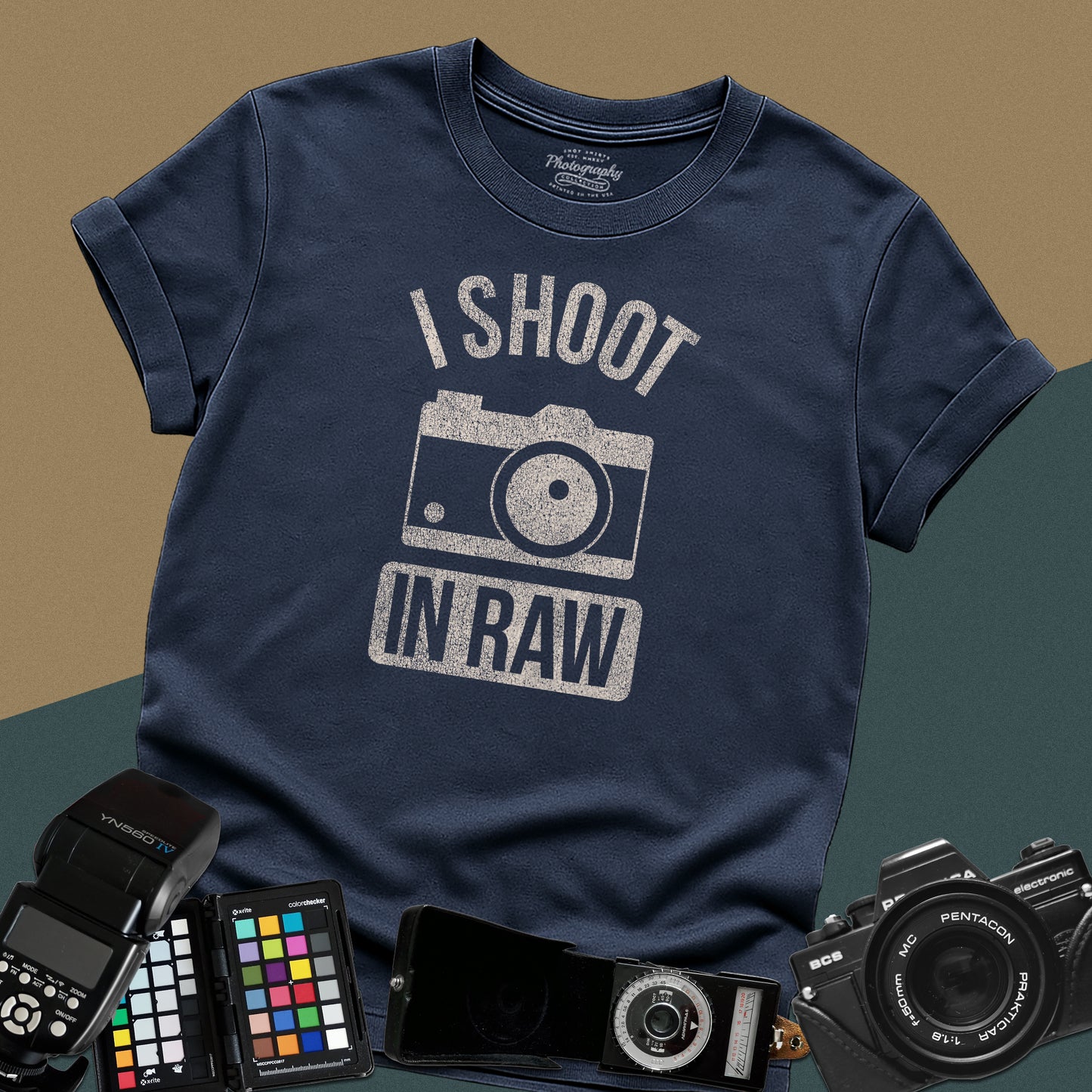 0028. I Shoot In RAW Unisex T-Shirt