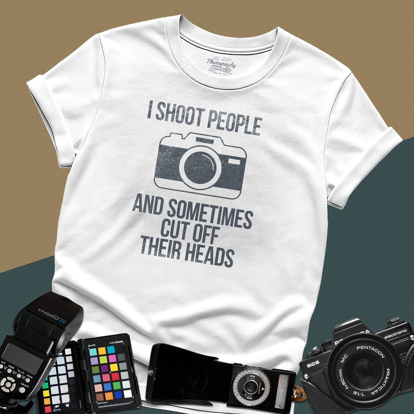 0029. I Shoot People And Sometimes Cut Off Their Heads Unisex T-Shirt