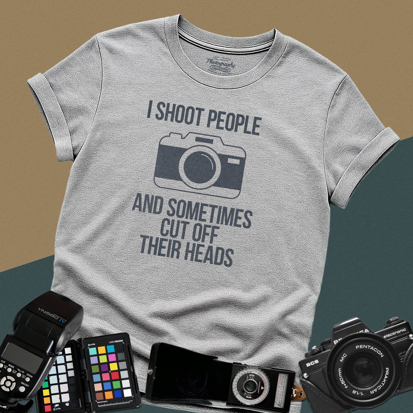 0029. I Shoot People And Sometimes Cut Off Their Heads Unisex T-Shirt