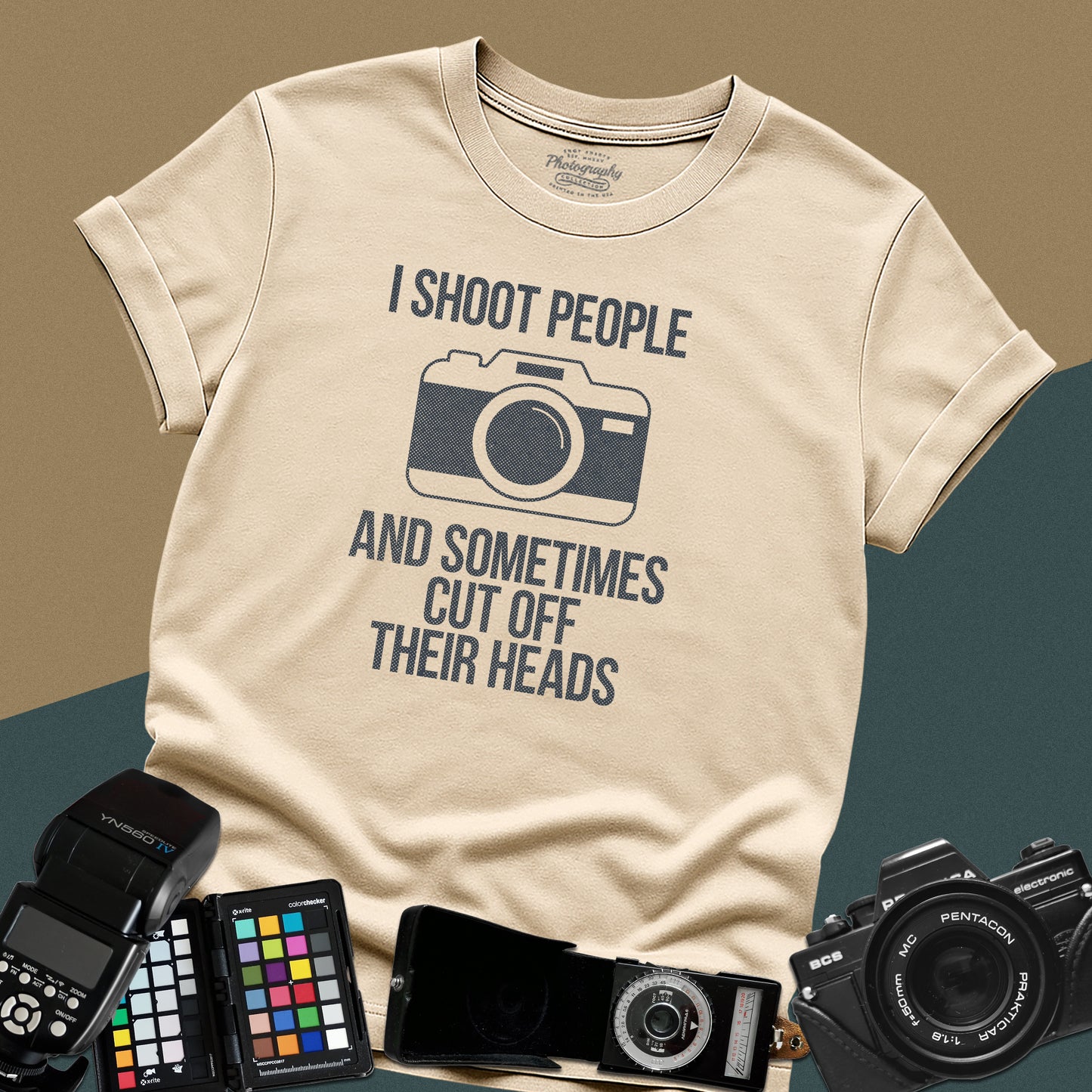 0029. I Shoot People And Sometimes Cut Off Their Heads Unisex T-Shirt