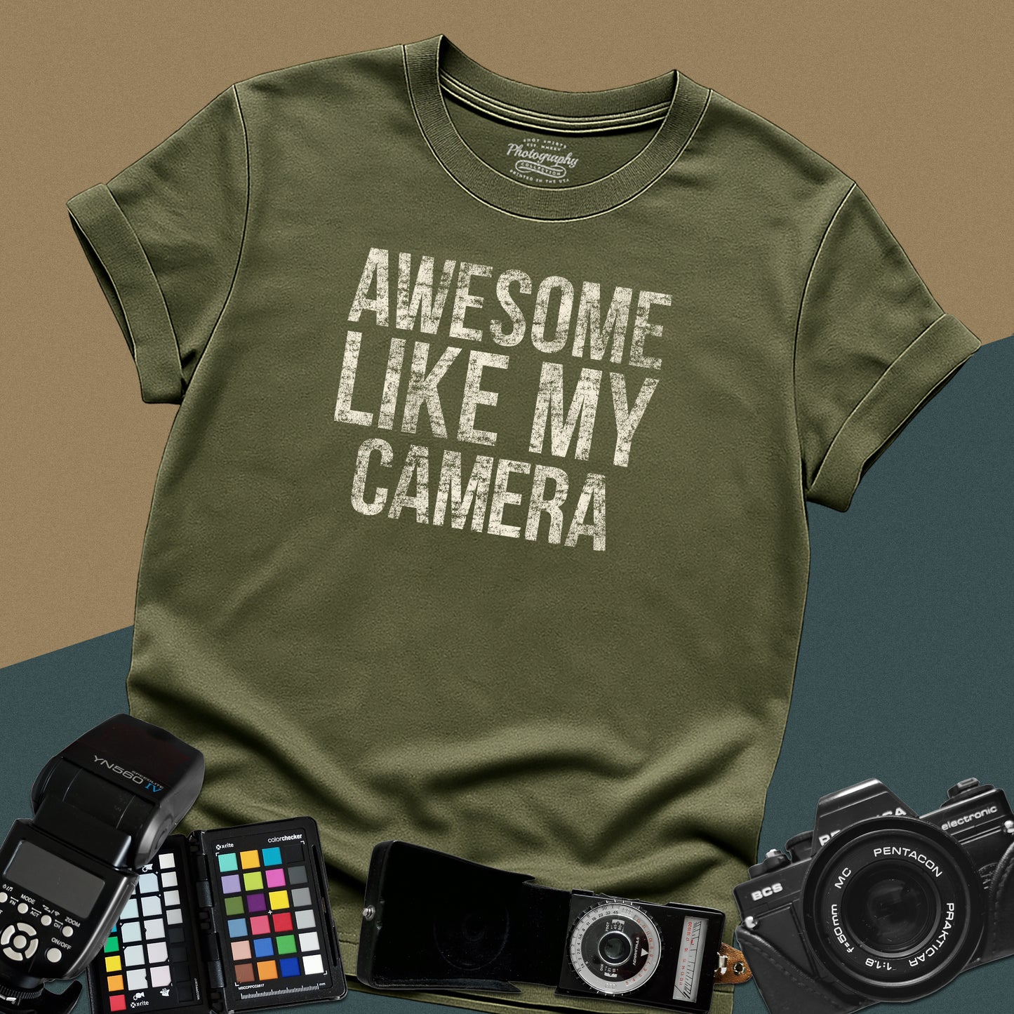 0030. Awesome Like My Camera Unisex T-Shirt