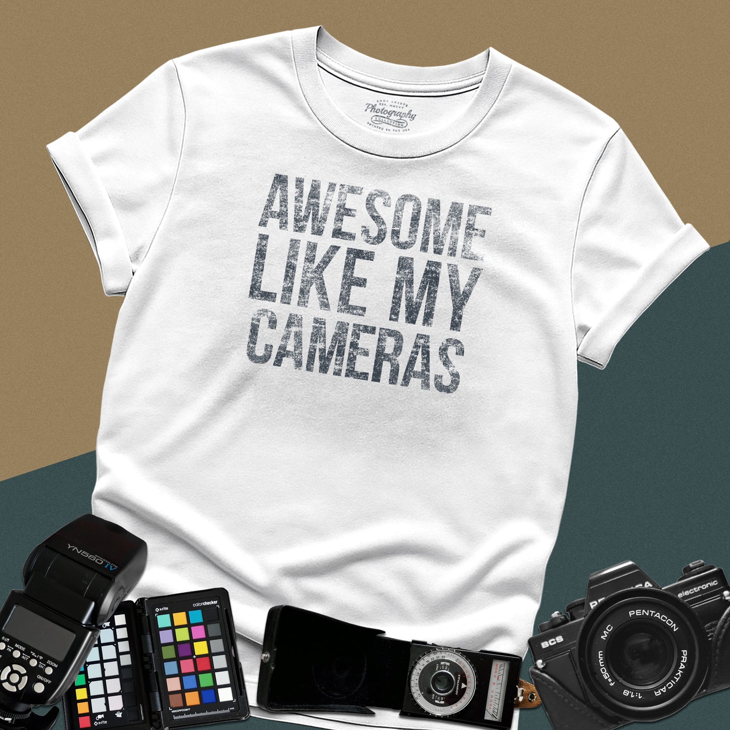 0031. Awesome Like My Cameras Unisex T-Shirt