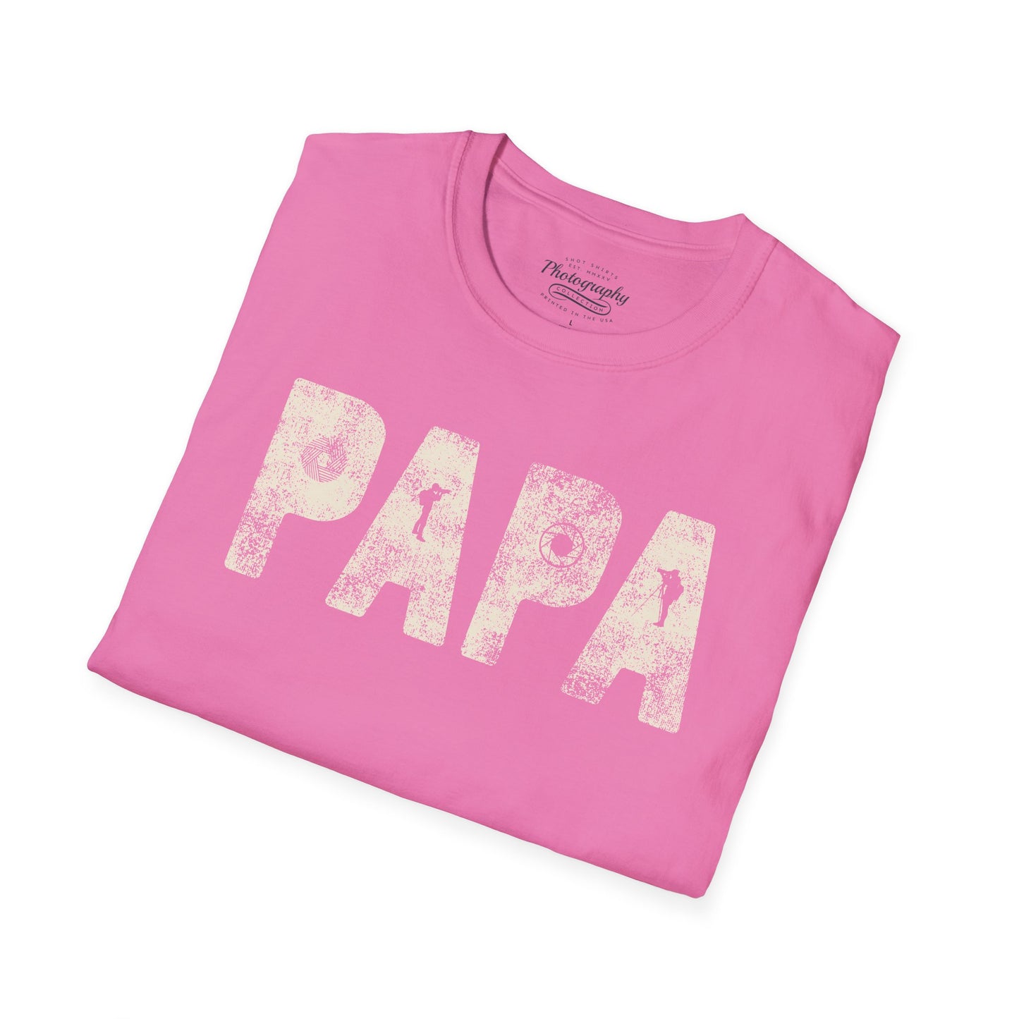 0033. Papa Photographer Unisex T-Shirt