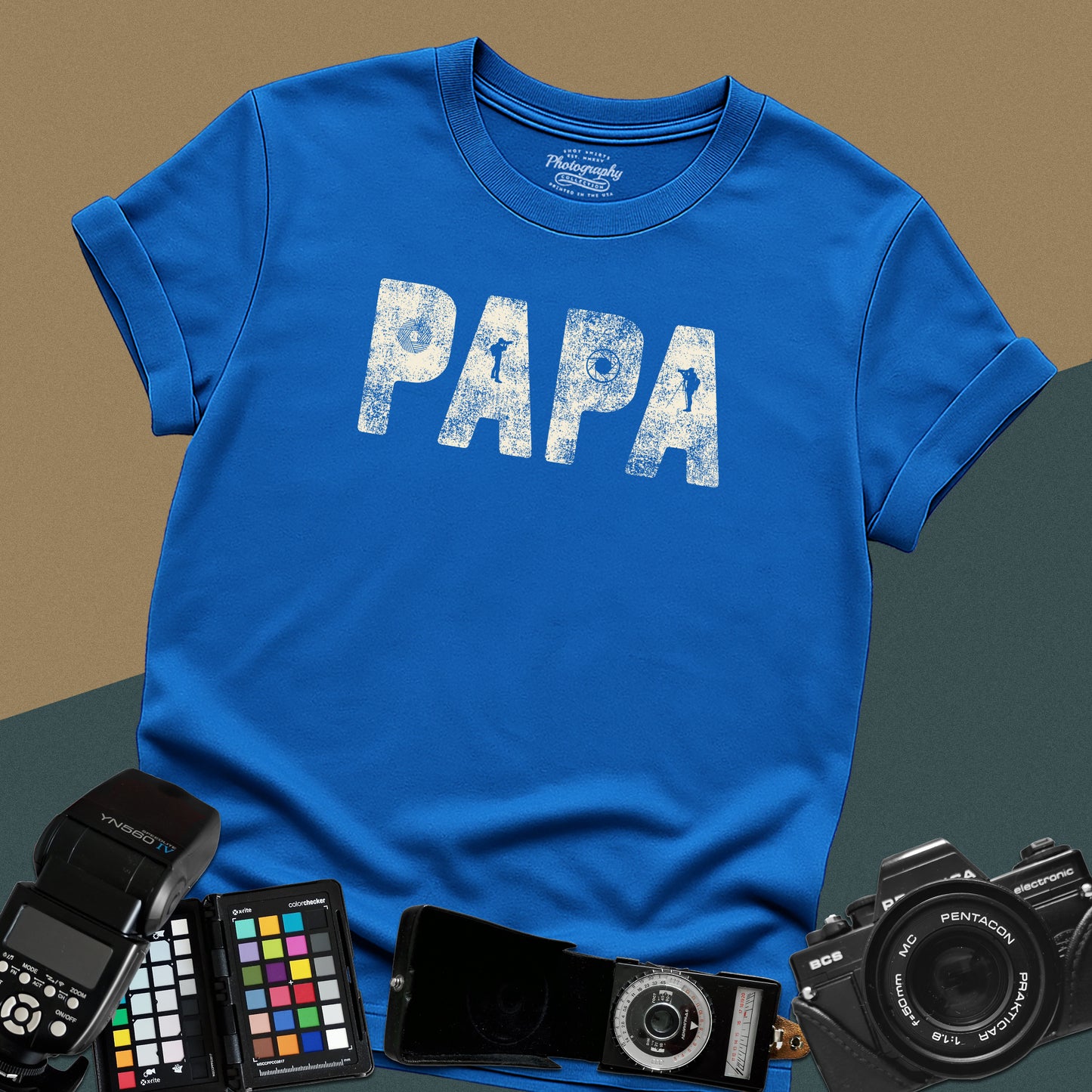 0033. Papa Photographer Unisex T-Shirt