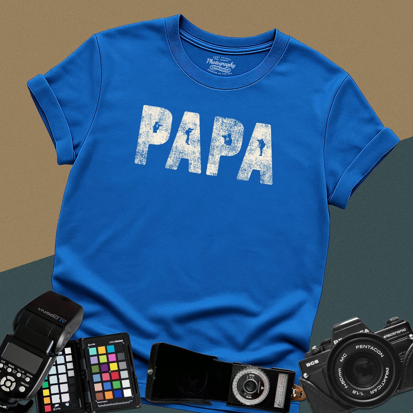 0034. Papa Photographer Unisex T-Shirt