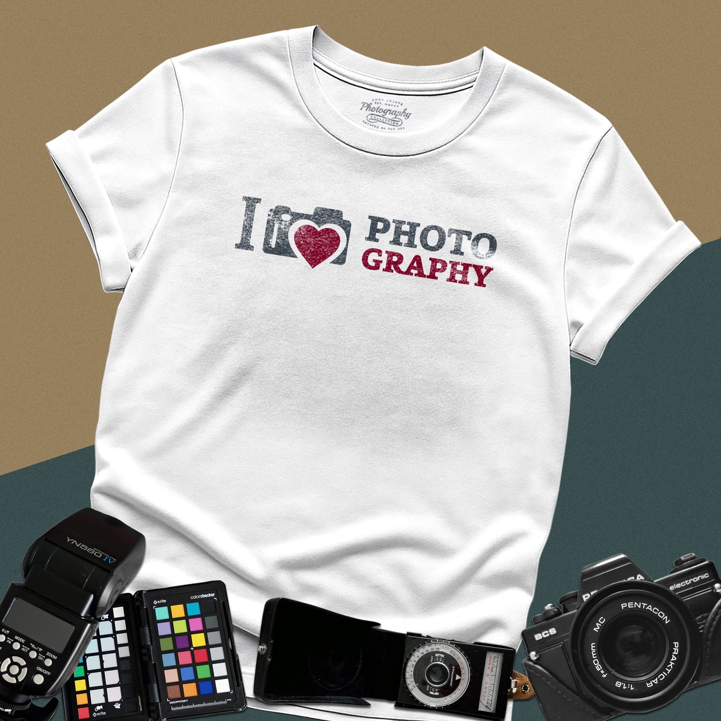 0039. I Love Photography Unisex T-Shirt