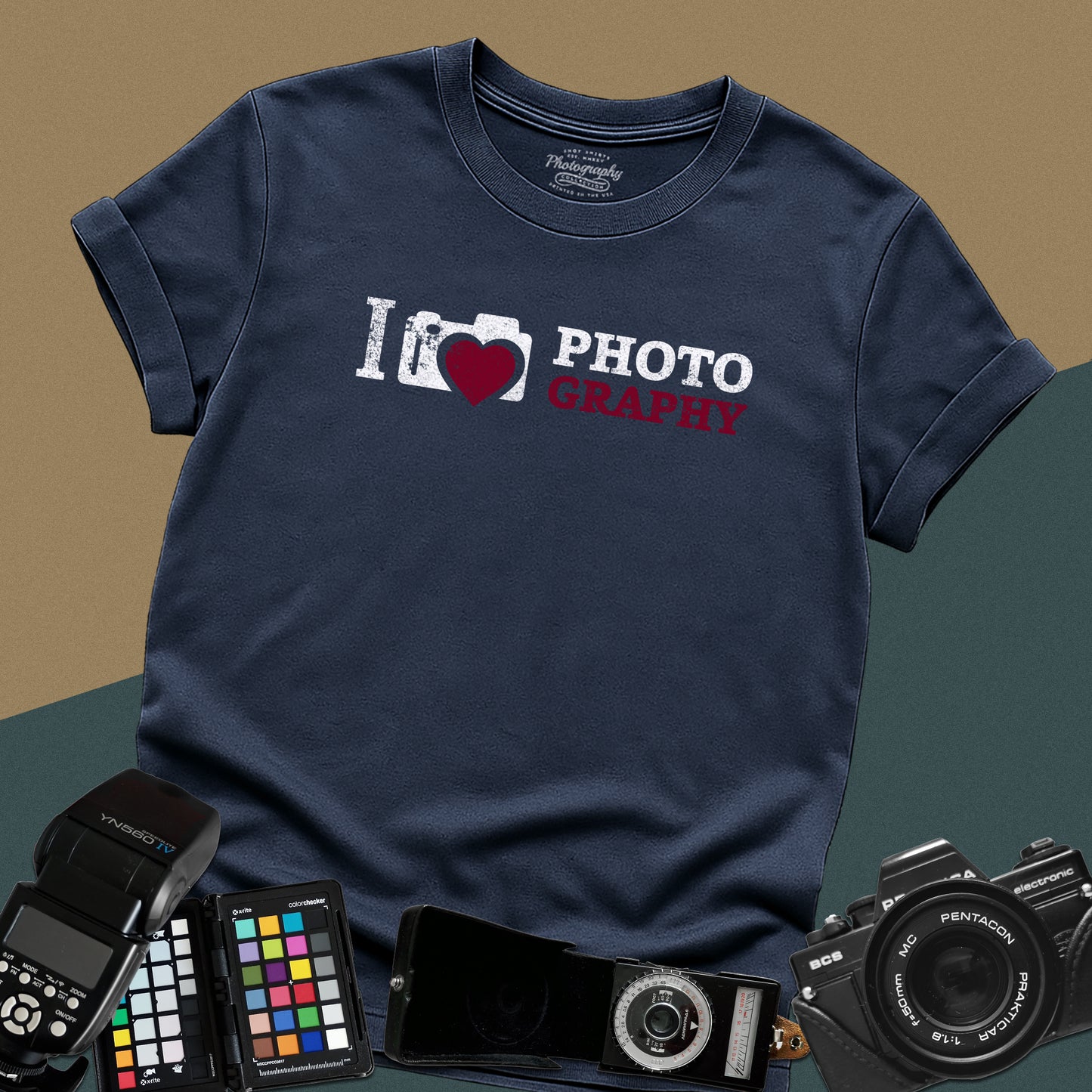 0039. I Love Photography Unisex T-Shirt