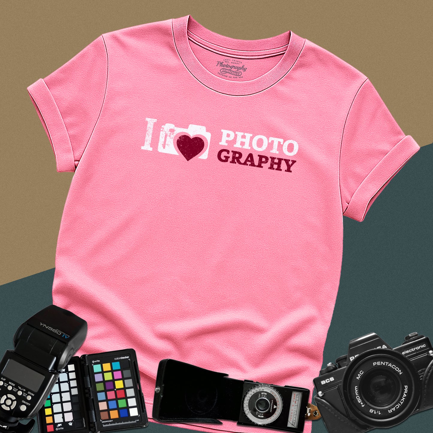 0039. I Love Photography Unisex T-Shirt