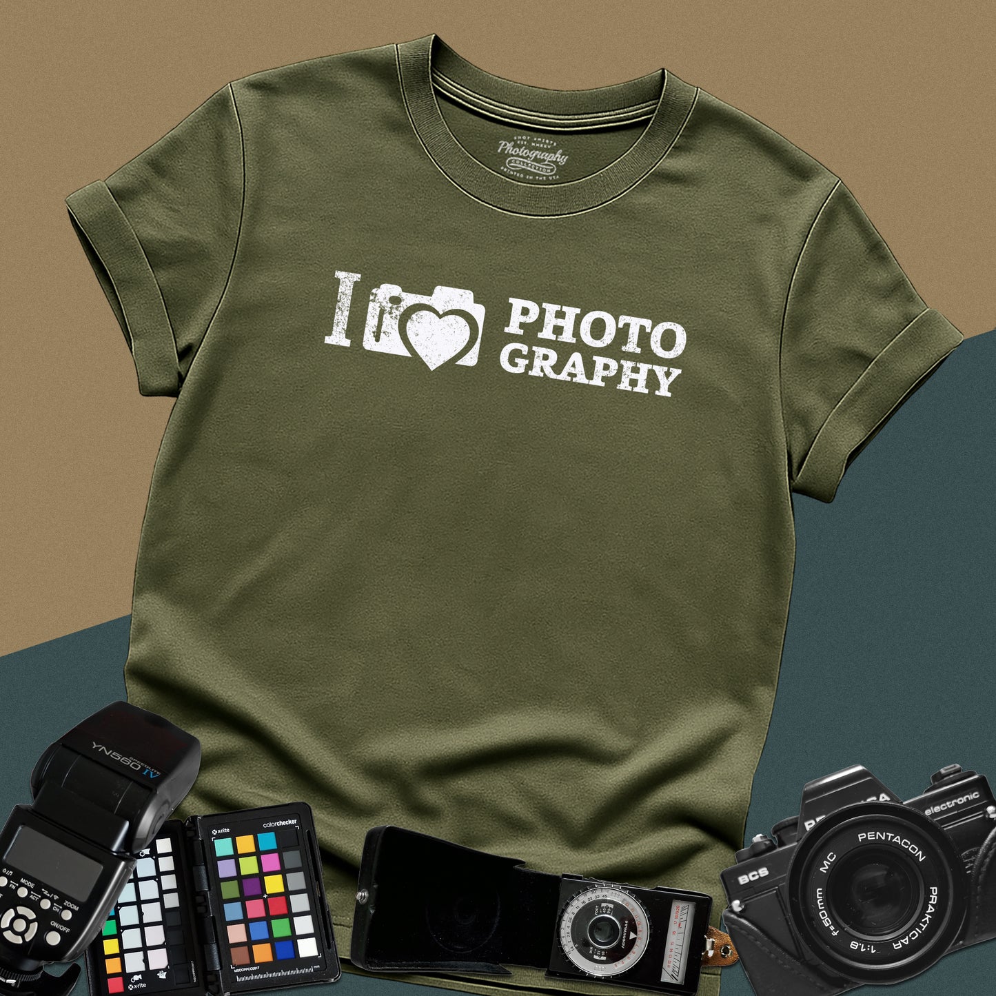 0040. I Love Photography Unisex T-Shirt