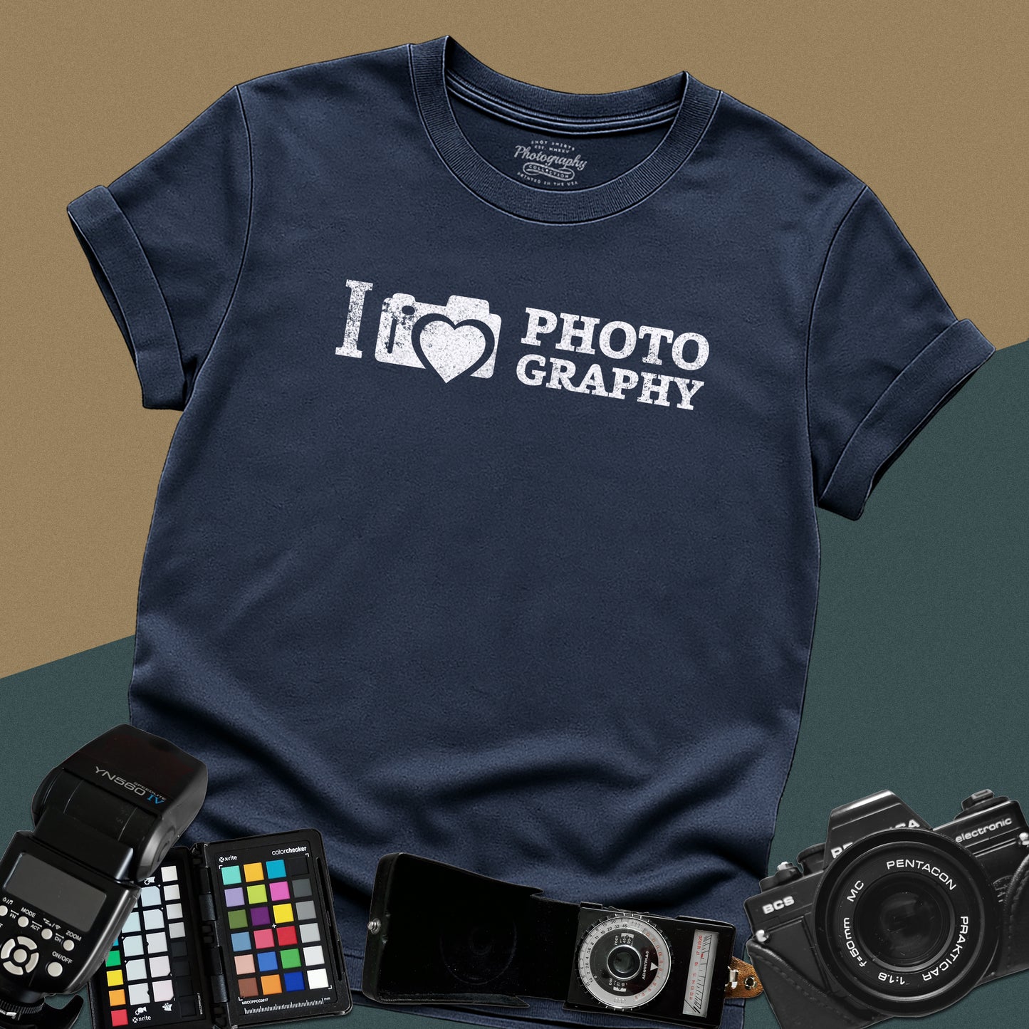 0040. I Love Photography Unisex T-Shirt