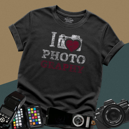 0041. I Love Photography Unisex T-Shirt