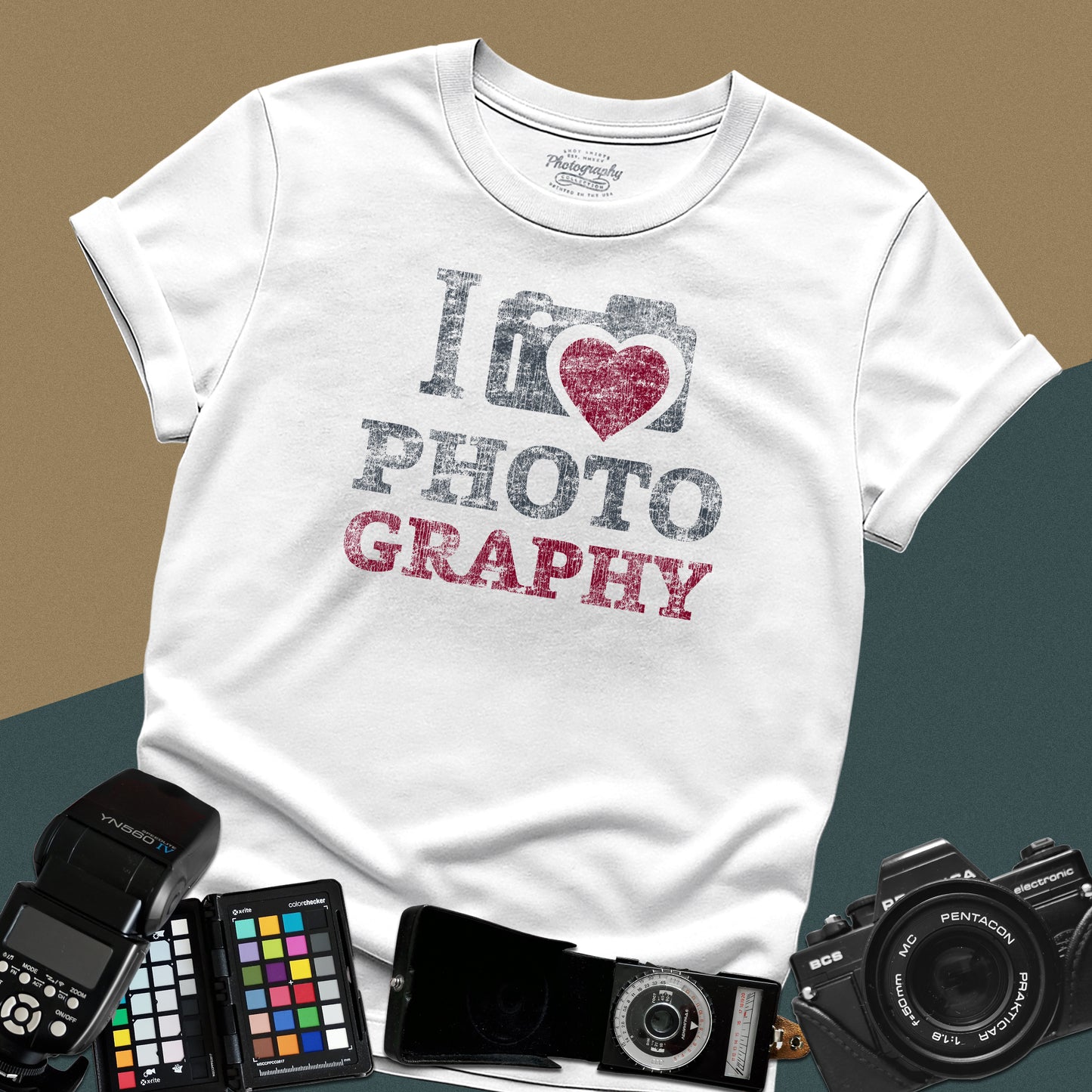 0041. I Love Photography Unisex T-Shirt