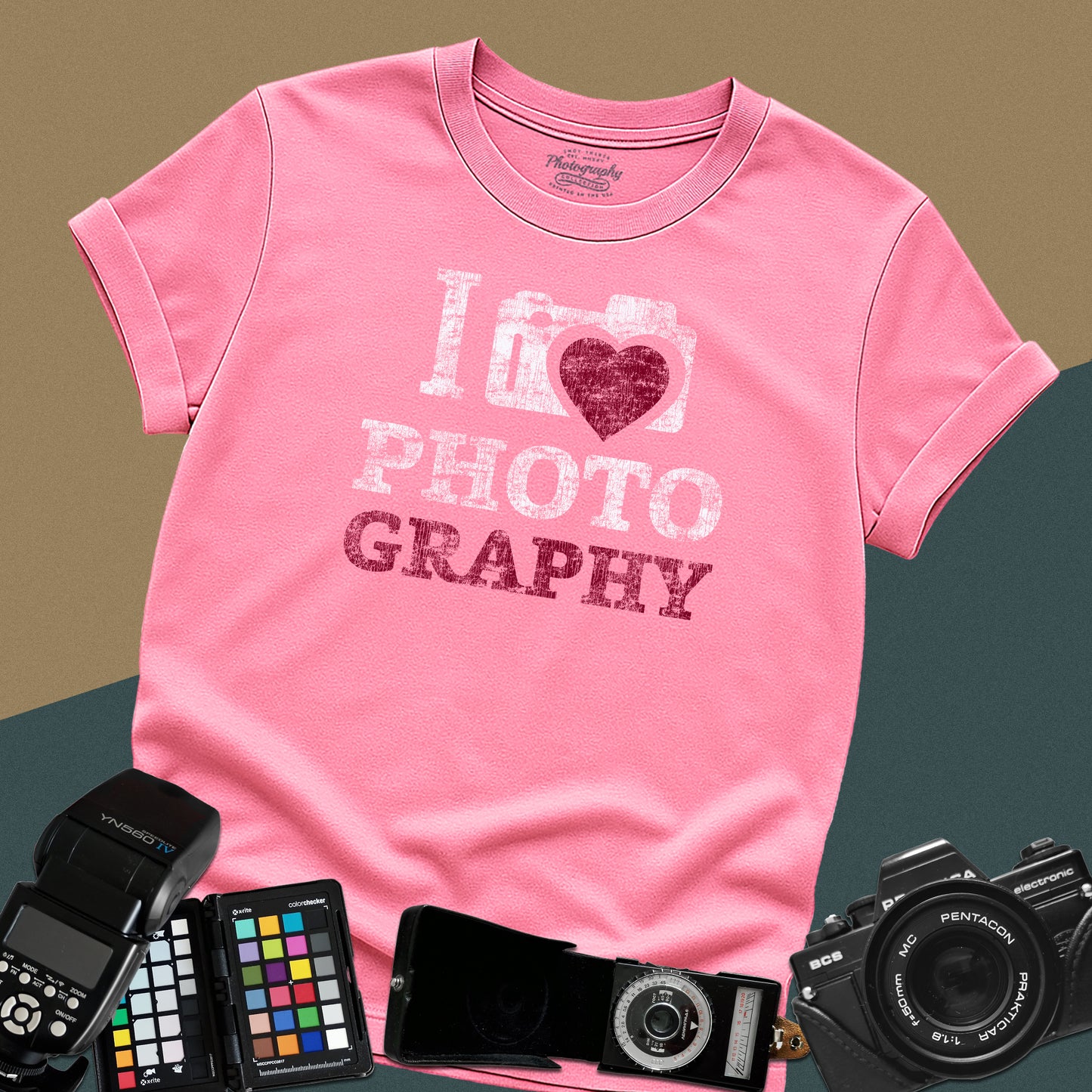 0041. I Love Photography Unisex T-Shirt