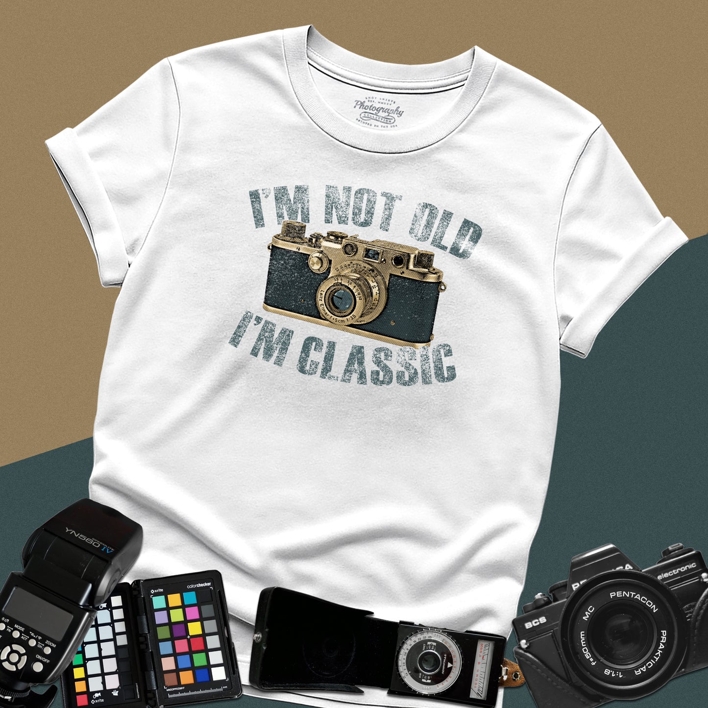 0043. I'm Not Old I'm Classic Photo Camera Unisex T-Shirt
