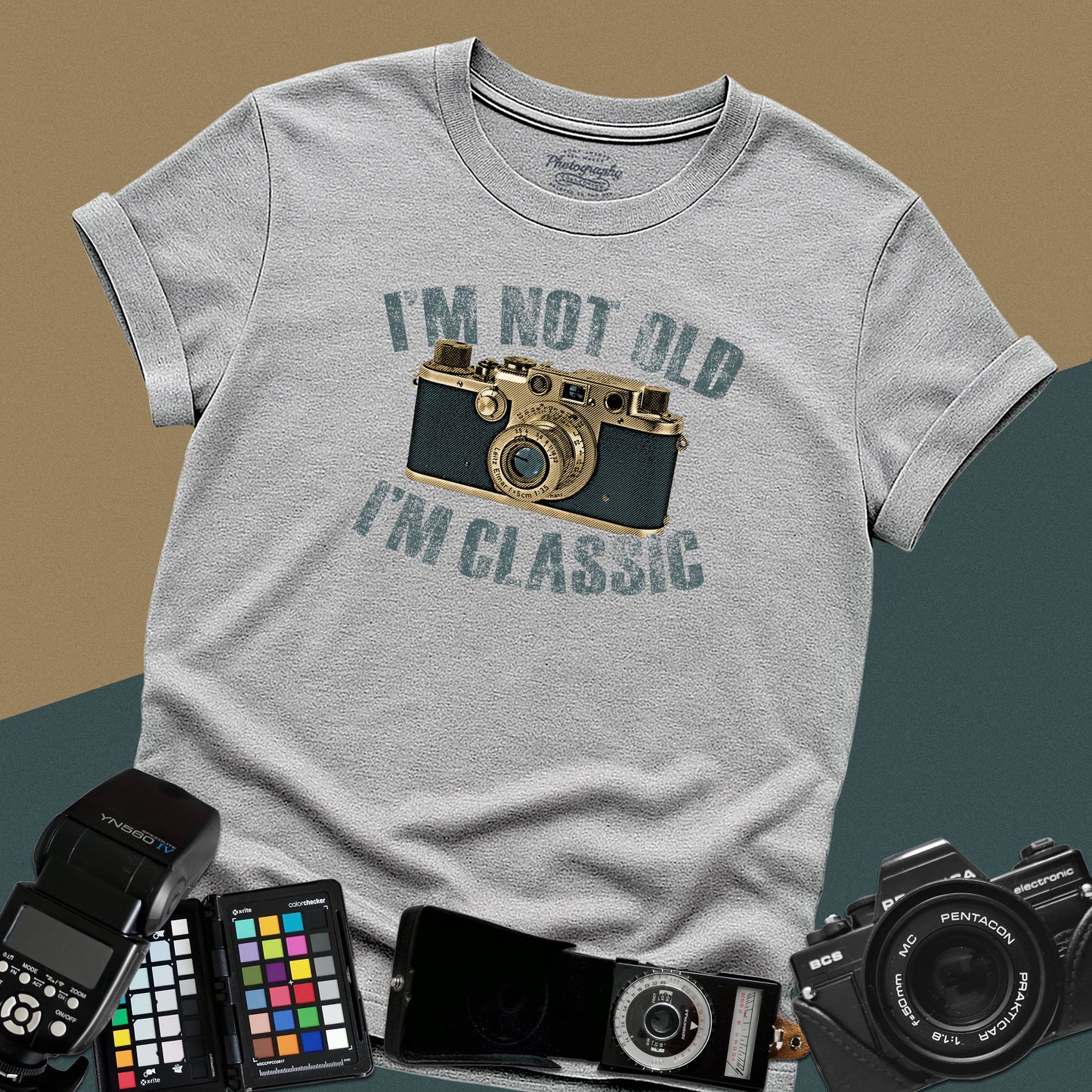 0043. I'm Not Old I'm Classic Photo Camera Unisex T-Shirt