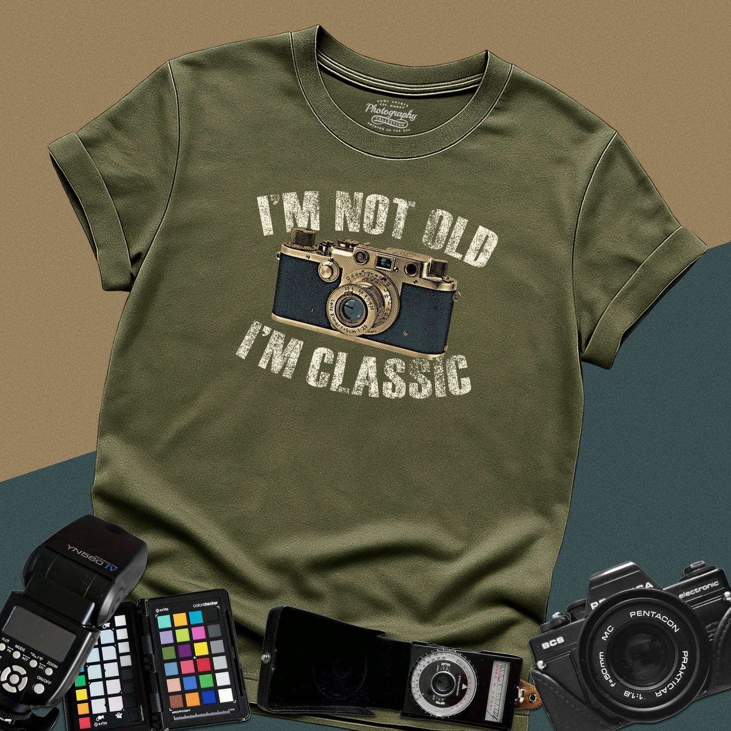 0043. I'm Not Old I'm Classic Photo Camera Unisex T-Shirt