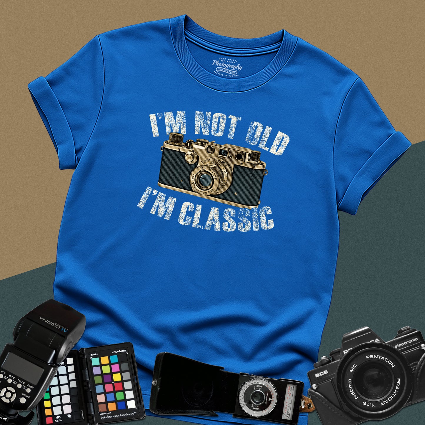 0043. I'm Not Old I'm Classic Photo Camera Unisex T-Shirt