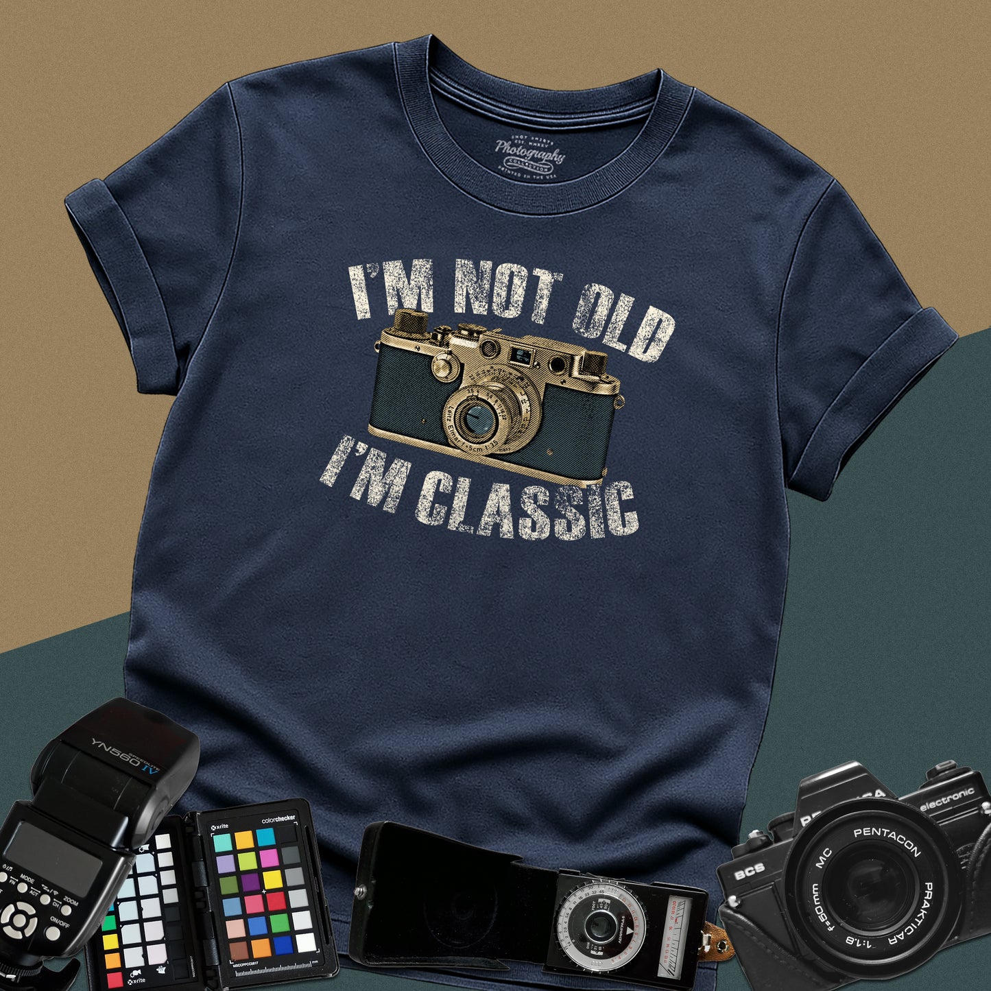 0043. I'm Not Old I'm Classic Photo Camera Unisex T-Shirt
