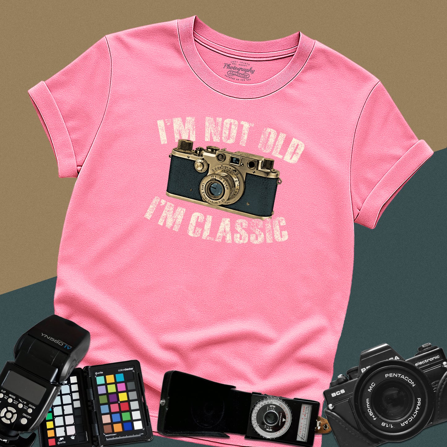 0043. I'm Not Old I'm Classic Photo Camera Unisex T-Shirt