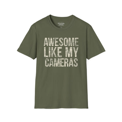 0031. Awesome Like My Cameras Unisex T-Shirt