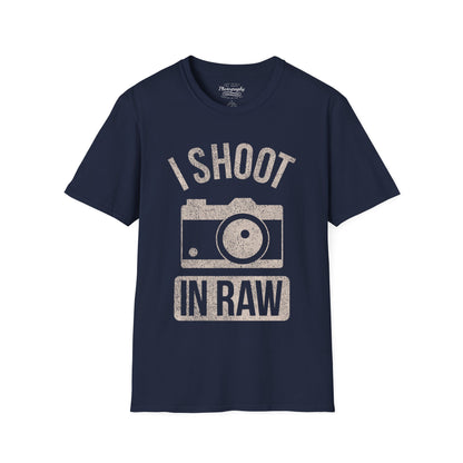 0028. I Shoot In RAW Unisex T-Shirt