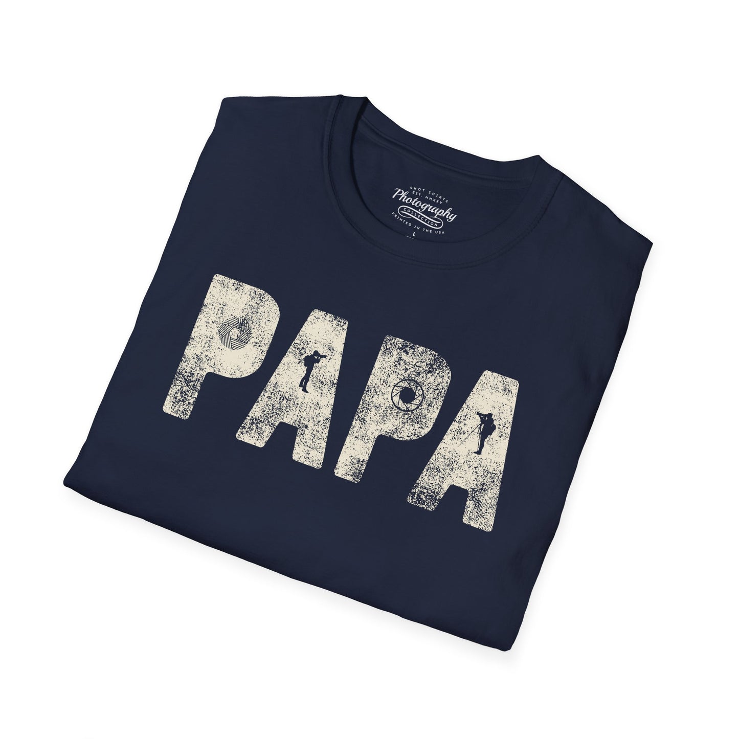0033. Papa Photographer Unisex T-Shirt