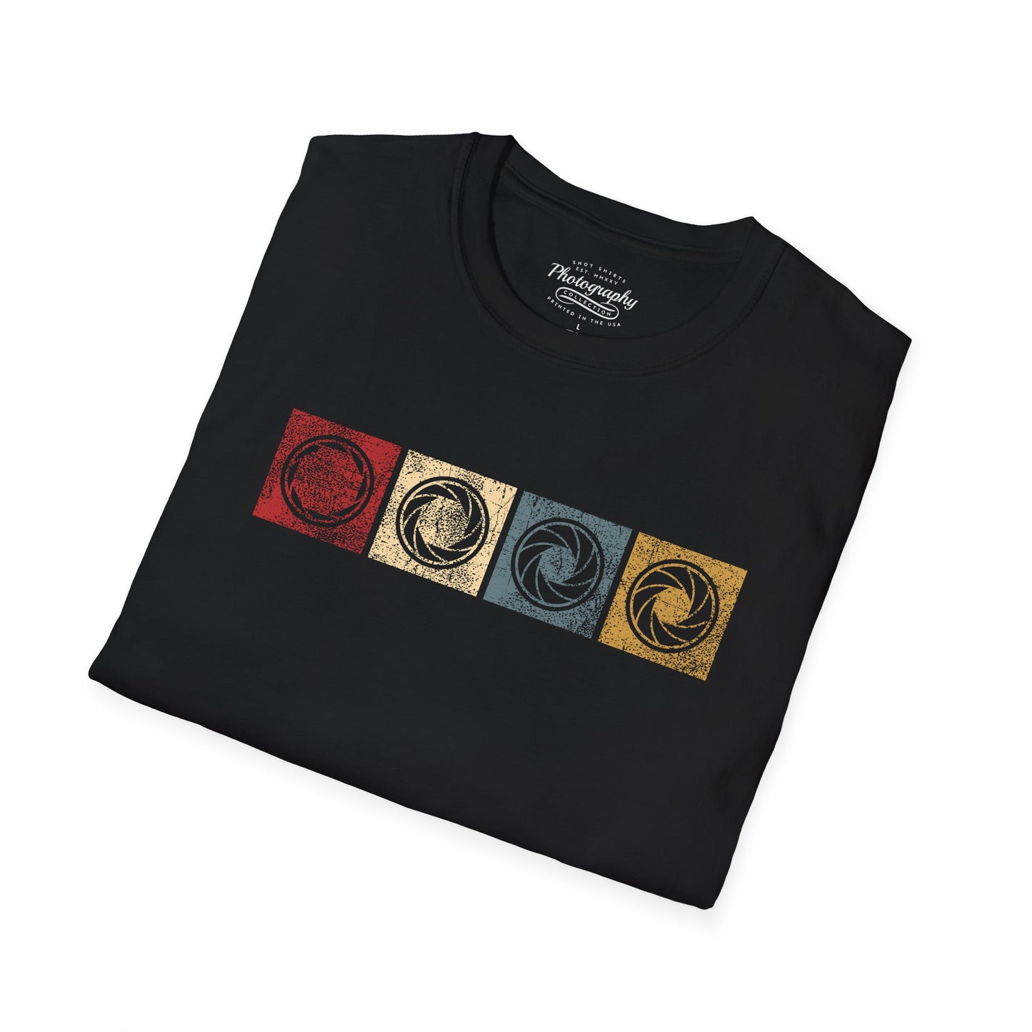 0038. Colorful Photography Apertures Unisex T-Shirt